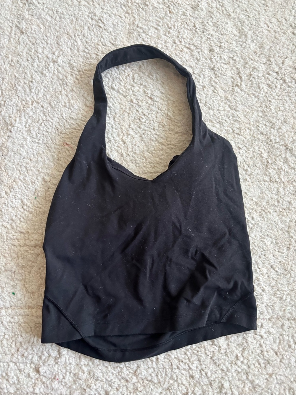 lululemon athletica Black Halter-Style Tank Top